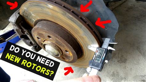 How to Tell If You Need New Brake Rotors 